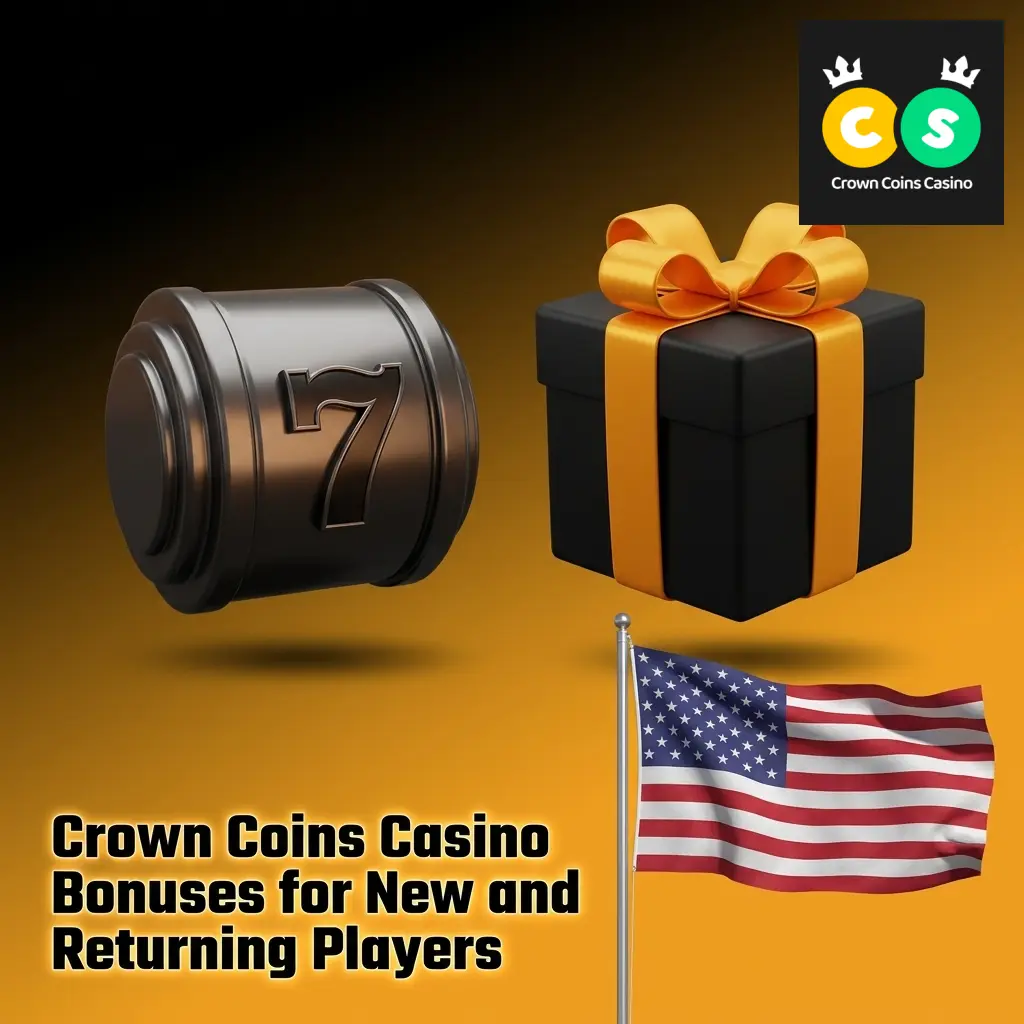 Crown Coins Casino welcome bonus offer of 100K Crown Coins and 2 Sweeps Coins for new US players