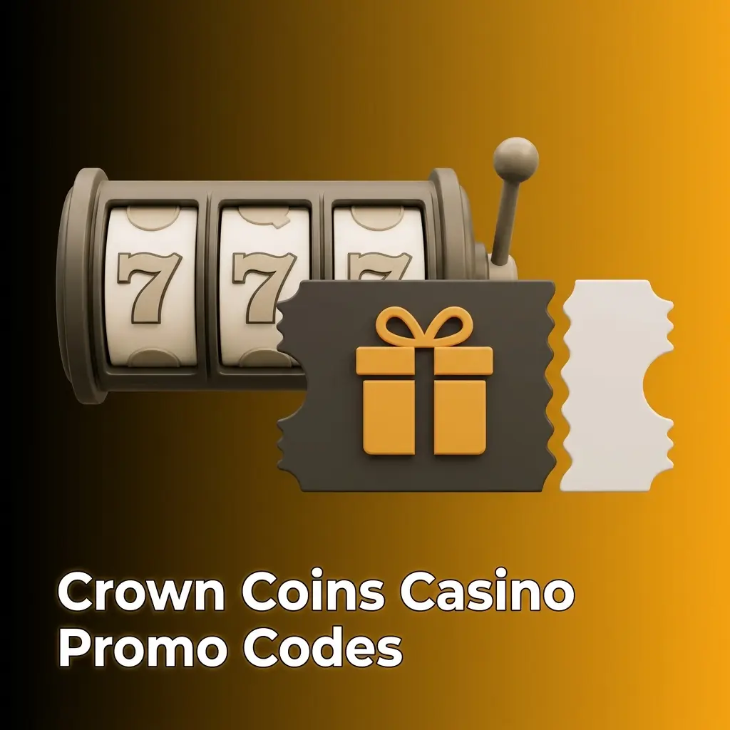 Crown Coins Casino promo code activation steps showing bonus Crown Coins and Sweeps Coins redemption process