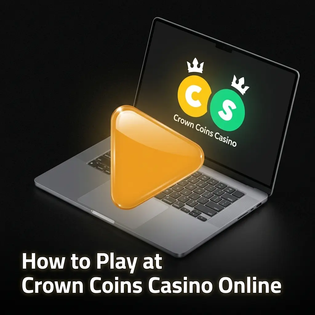 Step-by-step guide to registering, logging in, and playing games at Crown Coins Casino online sweepstakes platform