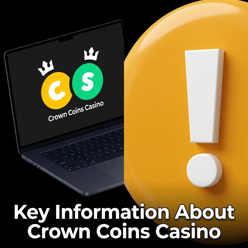 Crown Coins Casino key details table showing bonuses, games, payments, and sweepstakes license info for US players