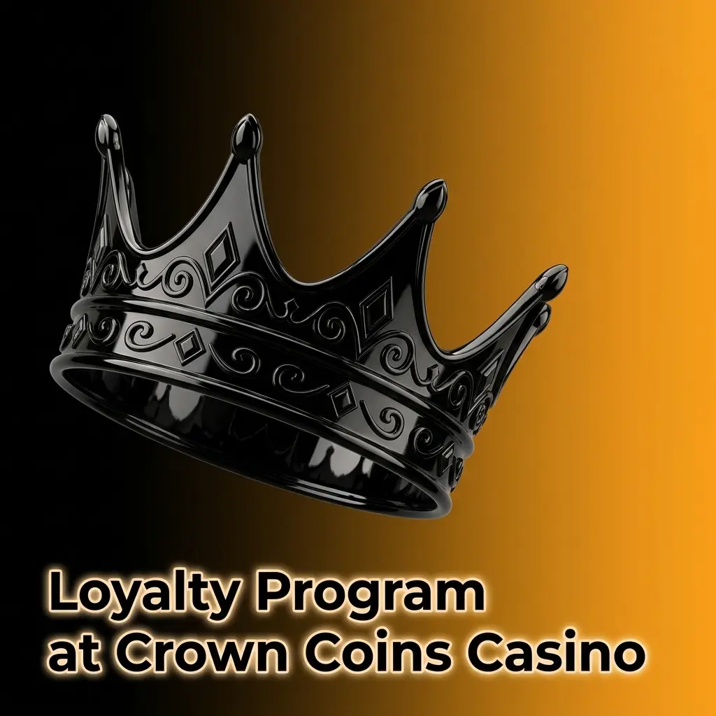 Crown Coins Casino tiered VIP loyalty program overview showing entry, mid, and top-level rewards for players